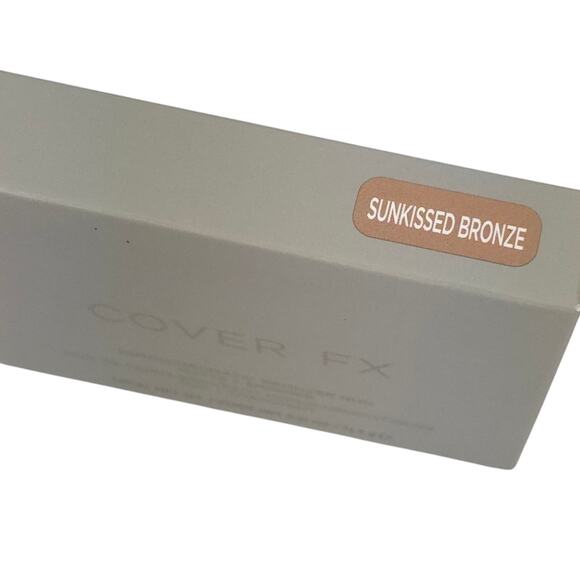 Cover FX Monochromatic Cheek Duo Bronzer Matte + Shimmer Sunkissed Bronze - Picture 4 of 9